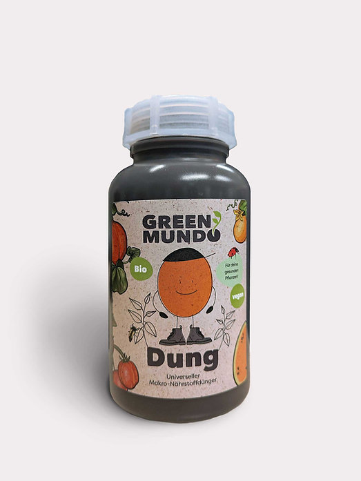 GREEN MUNDO  - DUNG Universeller Makro-Nährstoffdünger mit Biostimulanz 1000ml